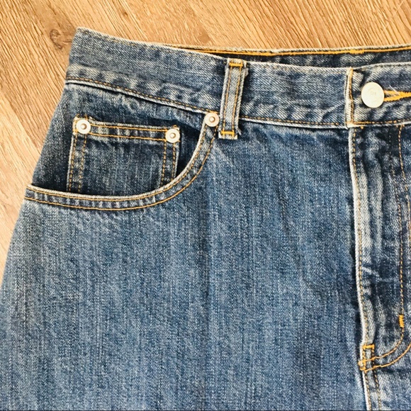 Awesome Vintage Ralph Lauren Denim Skirt! - Picture 3 of 5